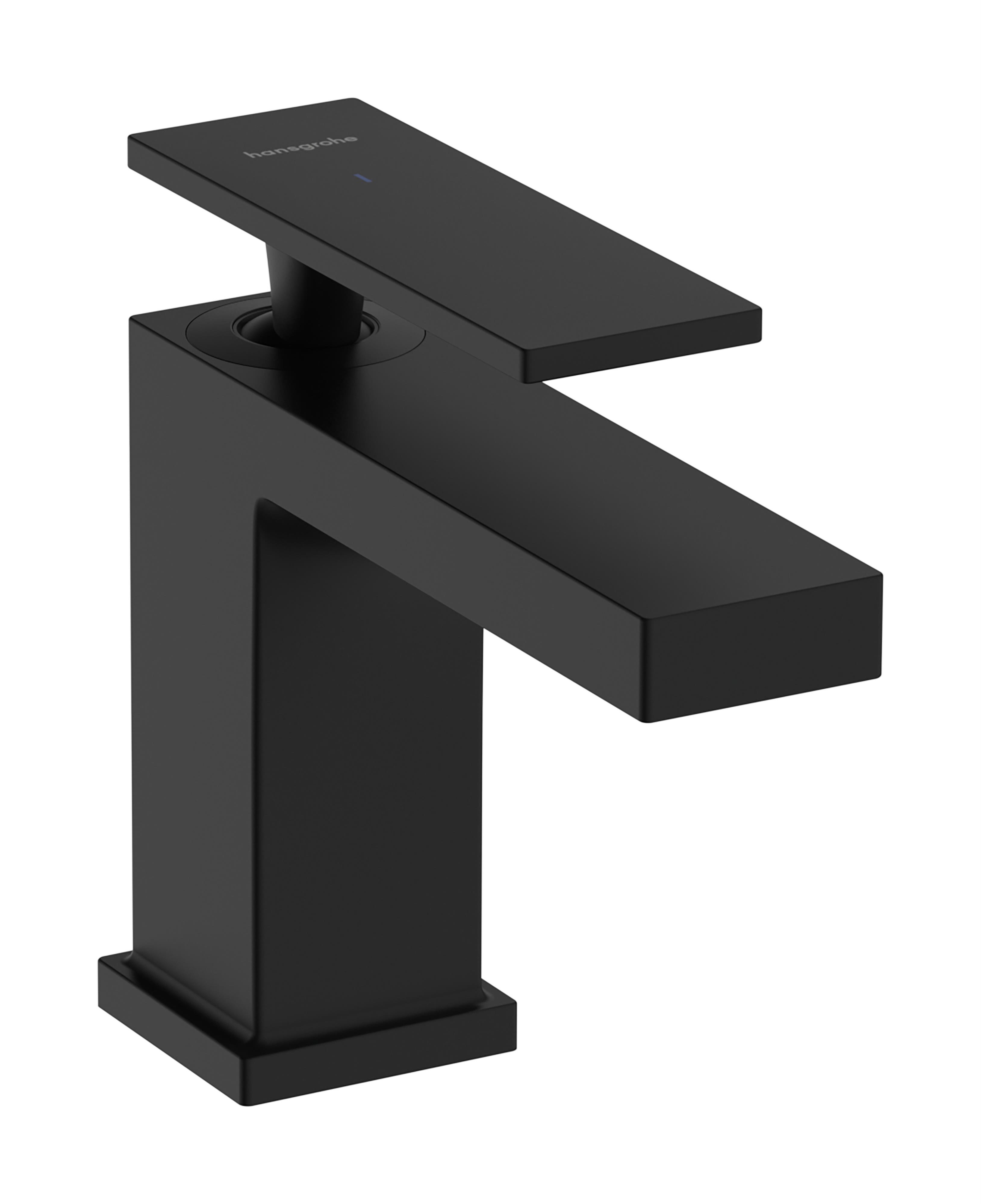 Hansgrohe Tecturis E zawór umywalkowy stojący czarna 73013670