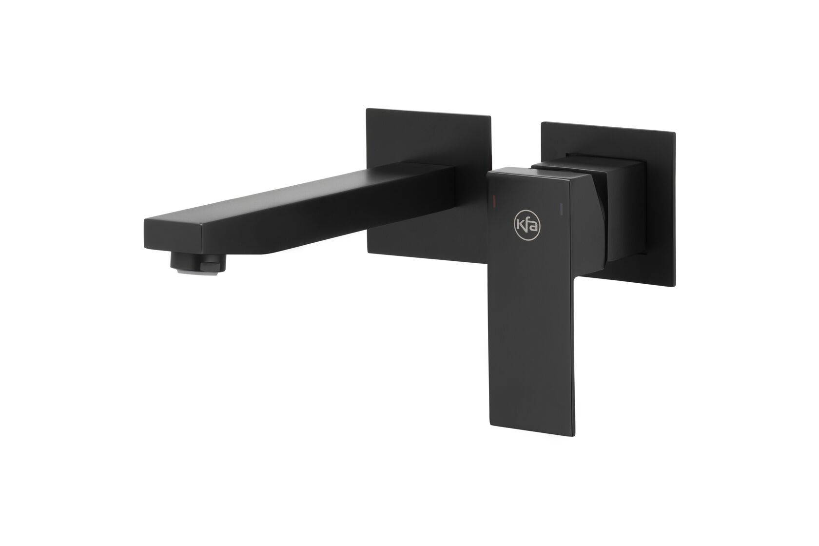 KFA Armatura Logon Black bateria umywalkowa podtynkowa kompletna czarny 5139-810-81