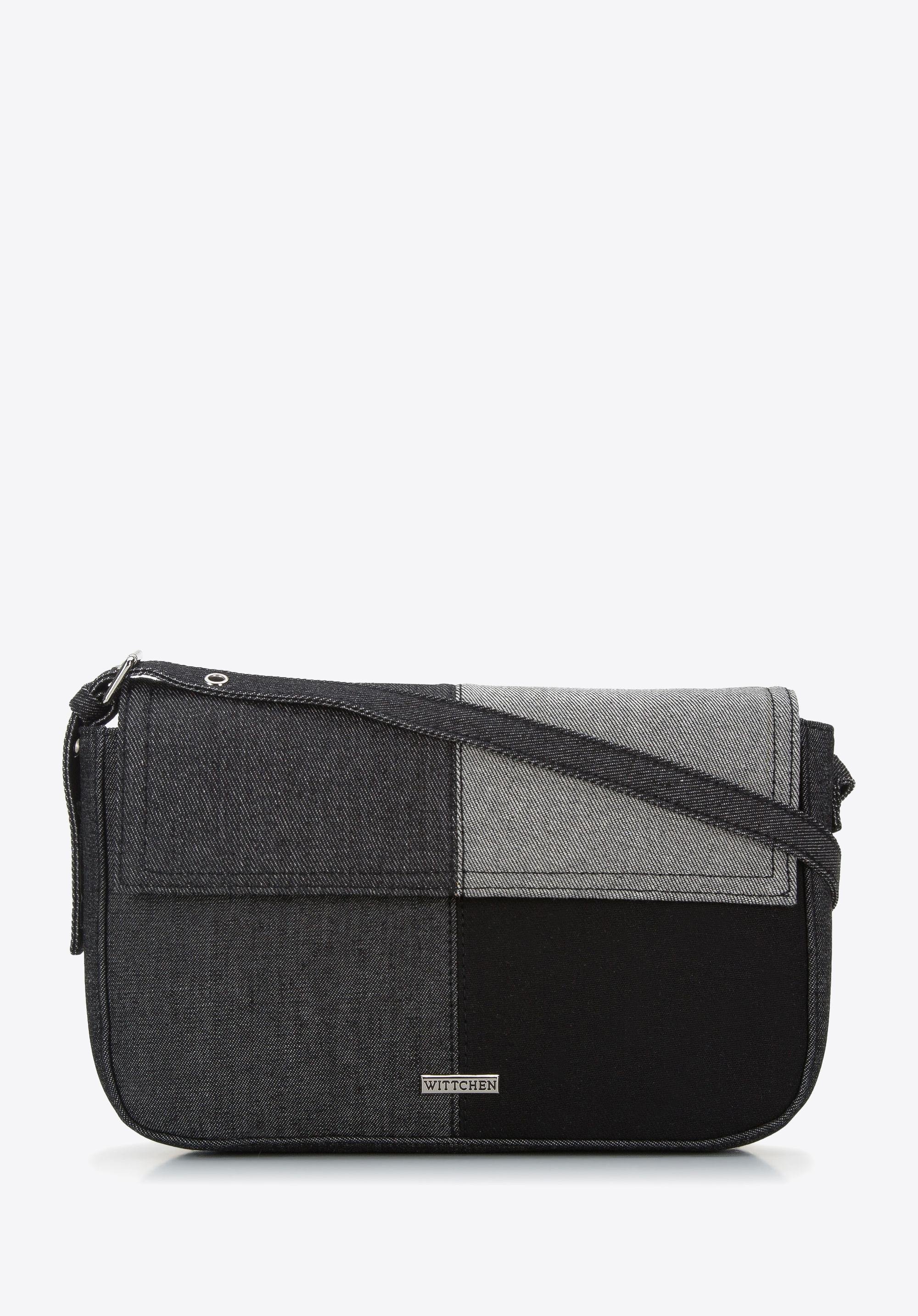 Torebka w dżinsowy patchwork