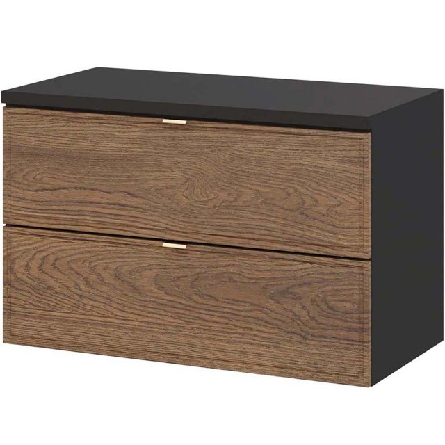 COMAD Szafka podumywalkowa TALIA CASELLA z blatem BLACK 80 cm
