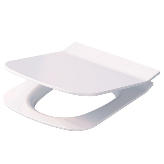 Deska sedesowa MESTO SQ SLIM wolnoopadająca K98-0353