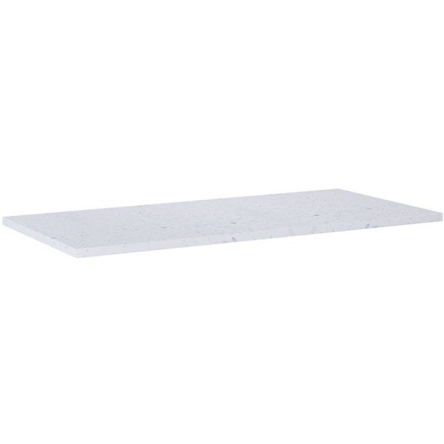 ELITA Blat do szafki LOOK terrazzo 120x46x2 white matt 168541