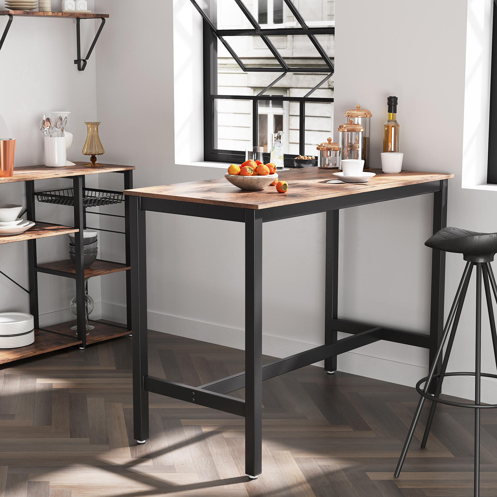 Stół jadalny, barowy w industrialnym designie LBT