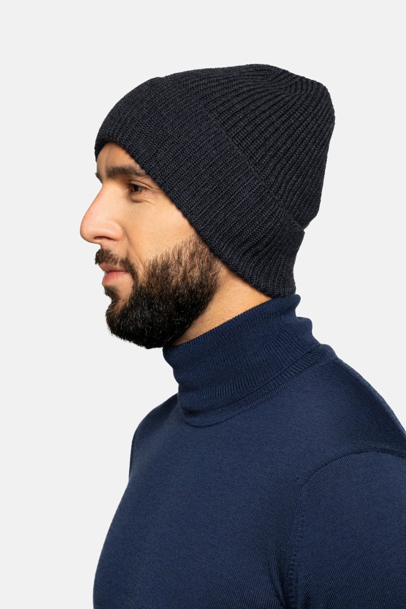 BESTSELLER Czapka z wełny merino, szara