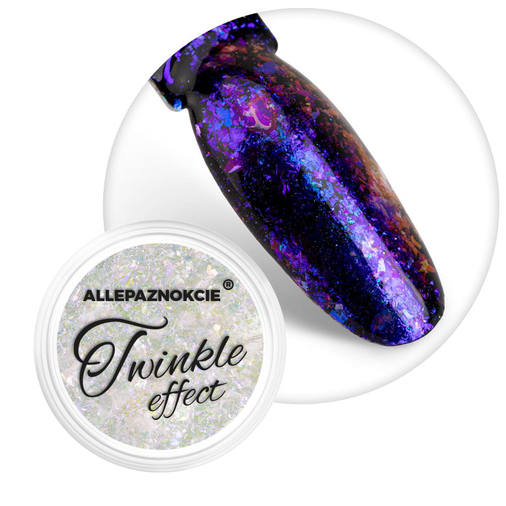 Pyłek do paznokci Twinkle Effect Allepaznokcie 0,3 g Nr 5