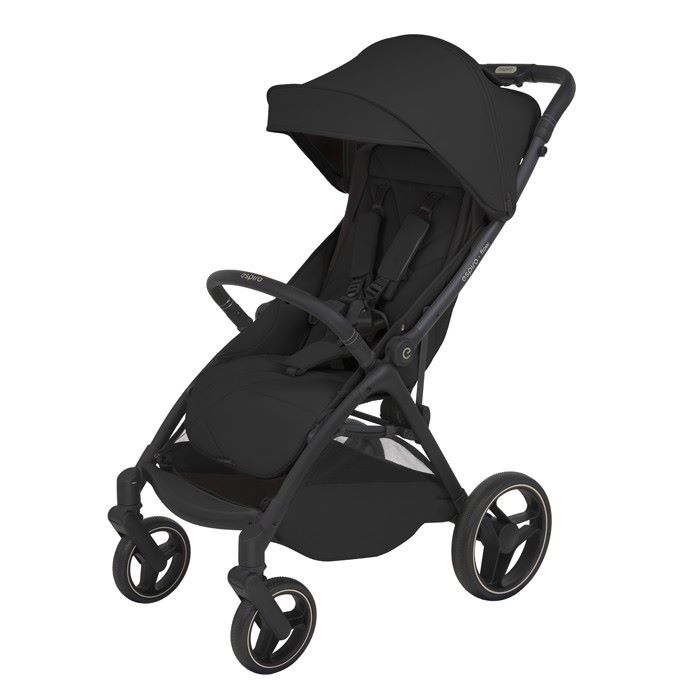 Espiro Flow - kompaktowy wózek spacerowy-10 Timeless Black