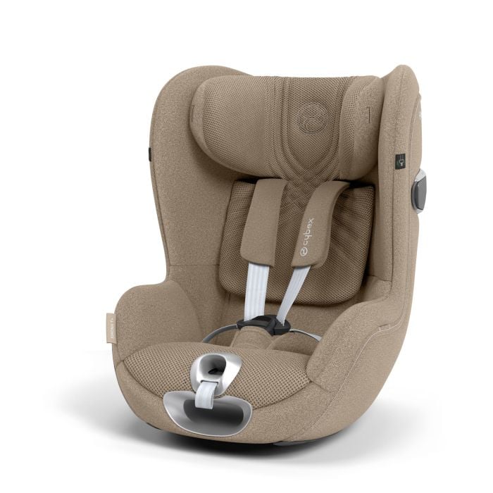 Cybex Sirona T i-Size - fotelik bez bazy od 45 do 105 cm wzrostu-Plus Cozy Beige