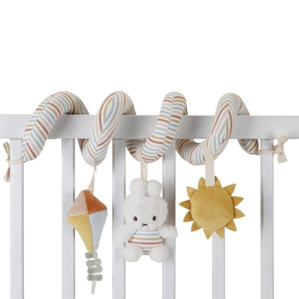 Little Dutch Miffy Spiralka sensoryczna Vintage Sunny Stripes - 68812