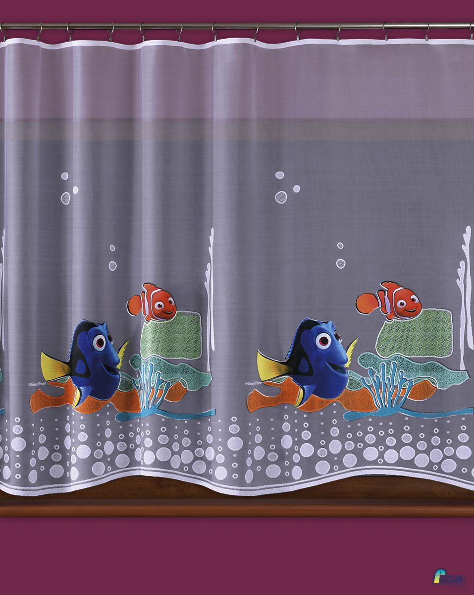 Firanka NEMO i DORY 160cm