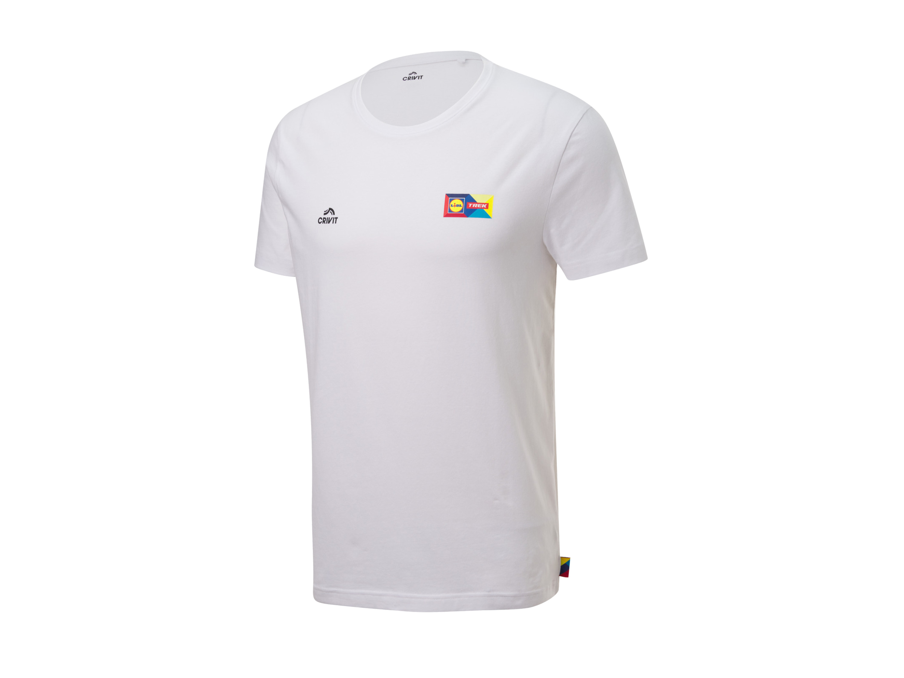 Crivit T-shirt funkcyjny męski z bawełną Biały, XL 56/58