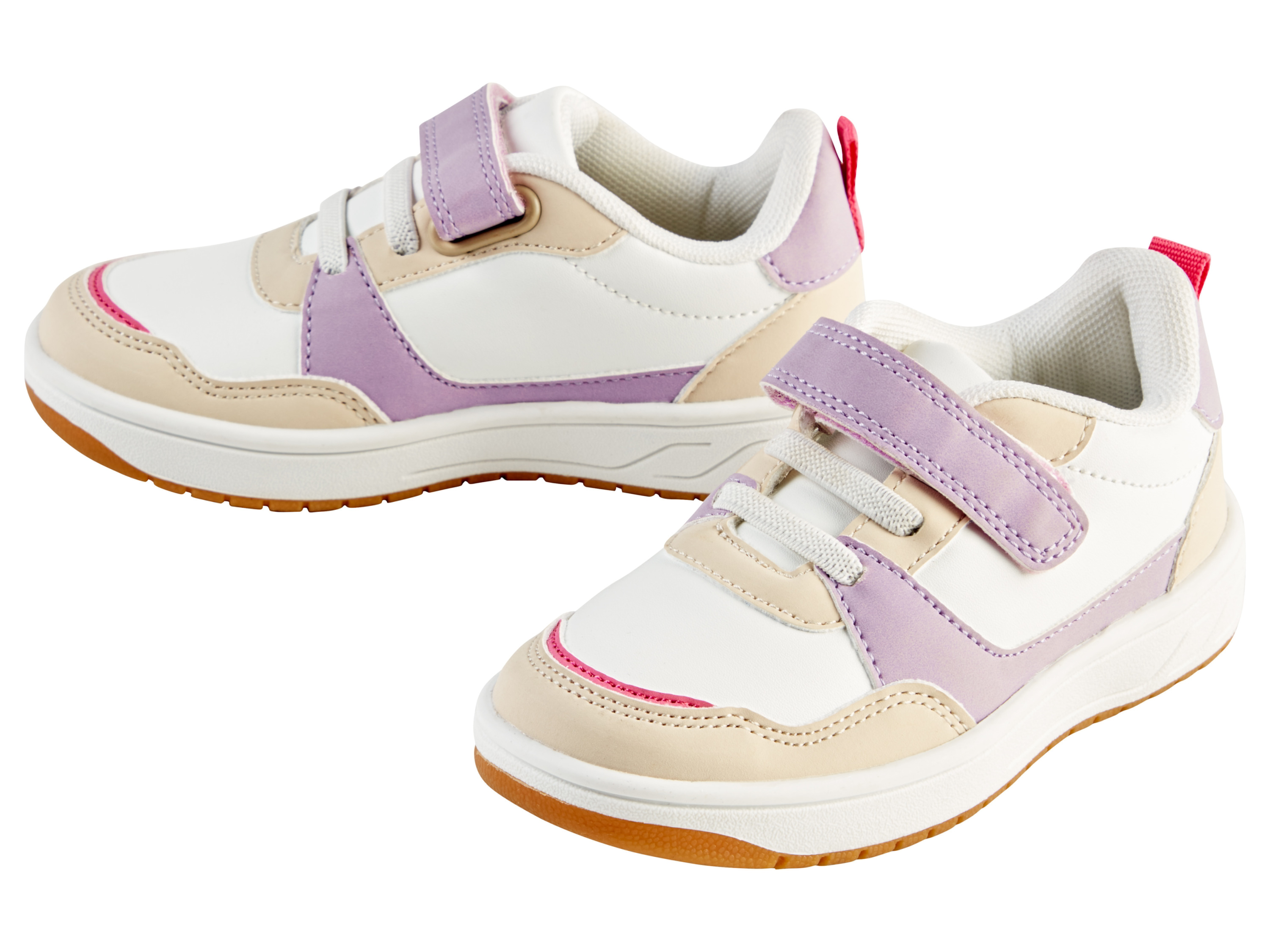 lupilu Buty sneakersy dziecięce Biały/jasnofioletowy, 30