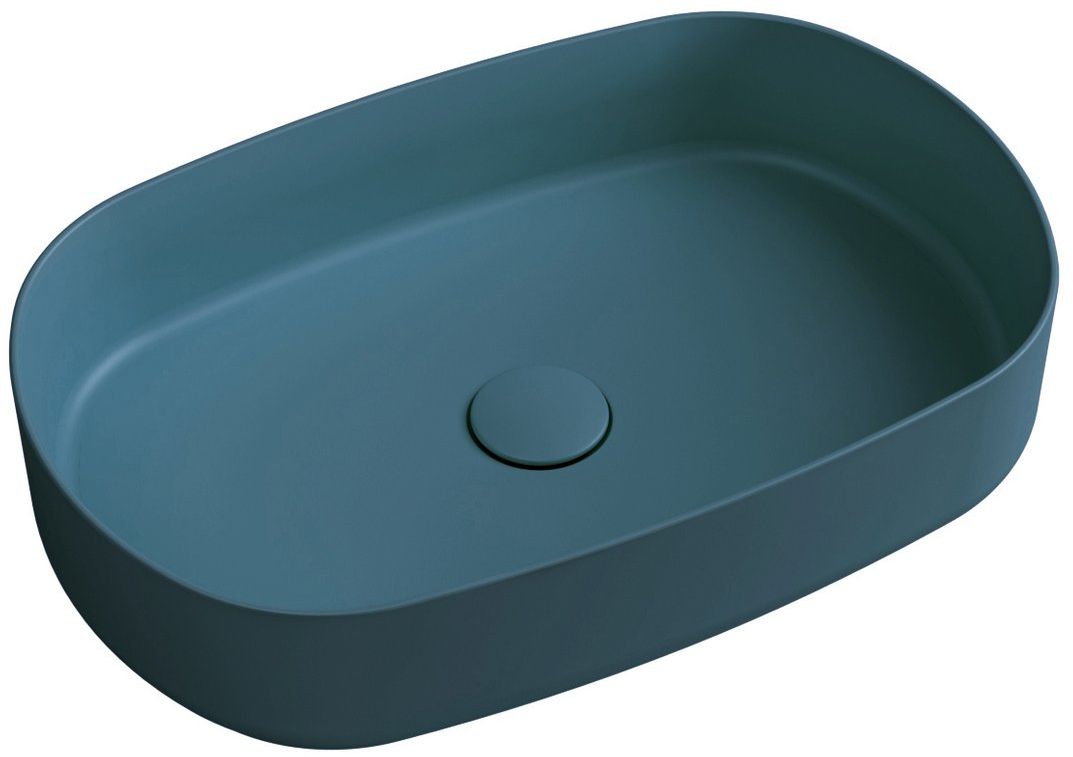 Darmowa Dostawa - Umywalka 55x36 cm owalna nablatowa Isvea Infinity 10NF650552P