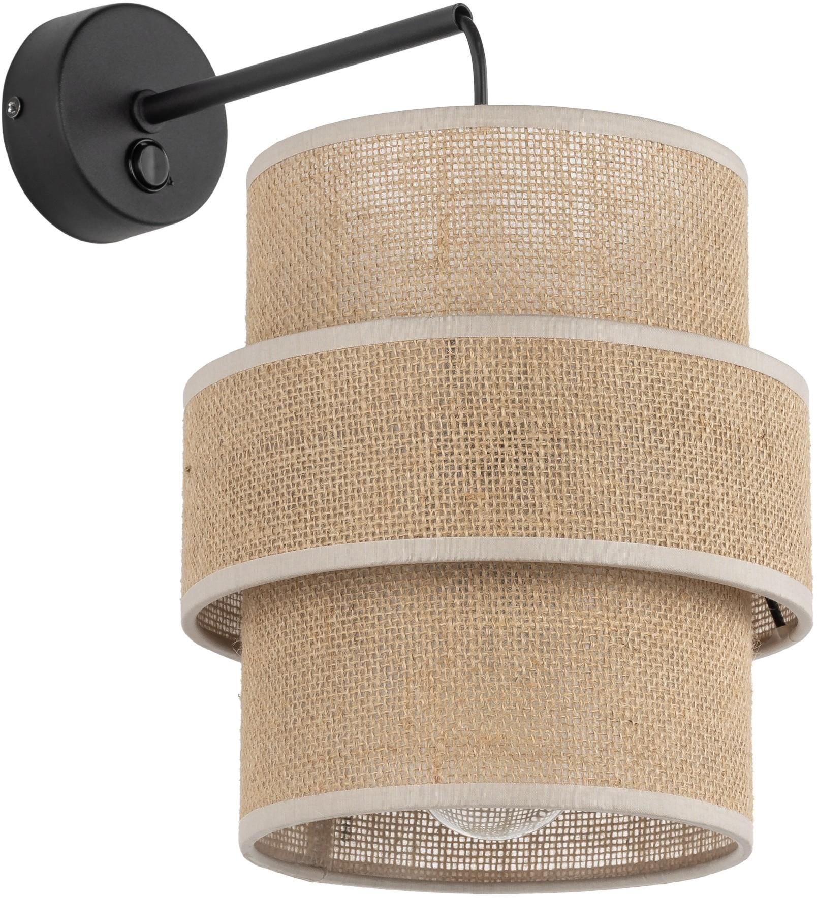 Darmowa Dostawa - Kinkiet 1x15 W czarny TK Lighting Calisto 5400