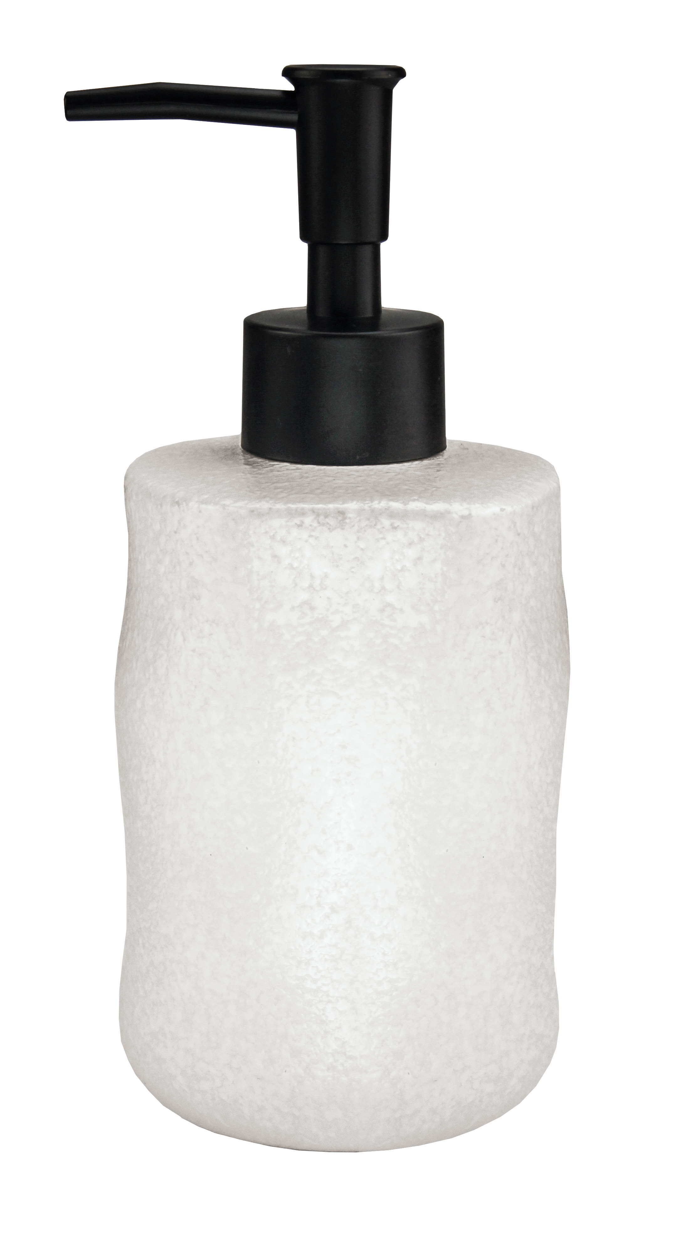 Darmowa Dostawa - Dozownik do mydła 350 ml czarny Kleine Wolke Crinkle 8643100854