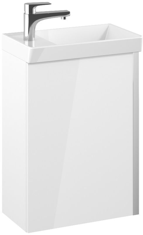 Darmowa Dostawa - Umywalka z szafką 45.5 cm białą Elita Spring RE020450138060