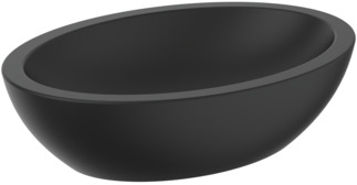 Darmowa Dostawa - Umywalka 60x42 cm owalna nablatowa czarna Ideal Standard Strada K0784V3