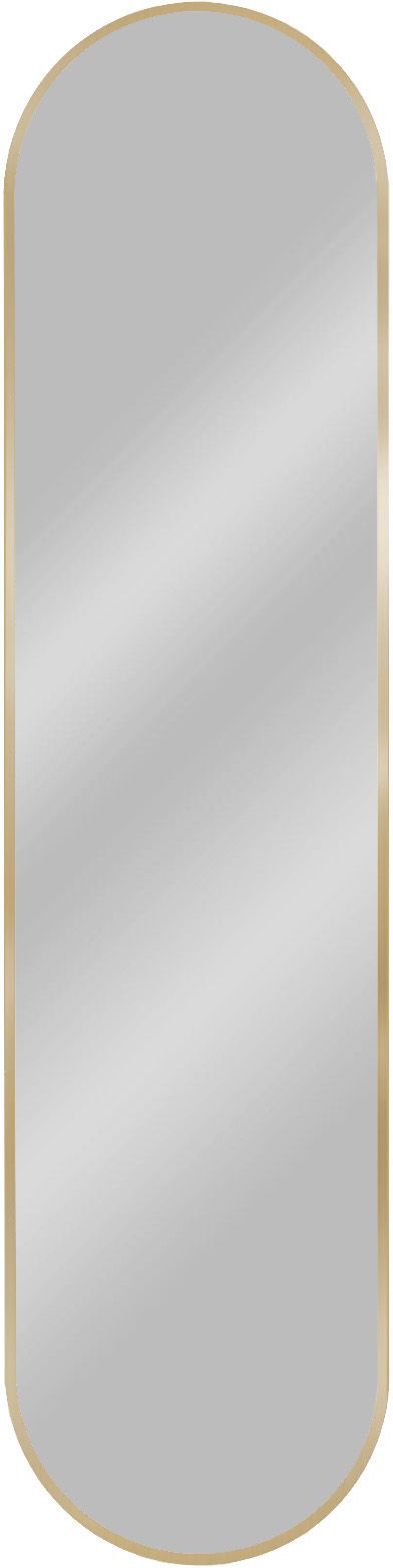 Darmowa Dostawa - Lustro 40x155 cm owalne złoty Baltica Design Tiny Border Pastille 5904107905754