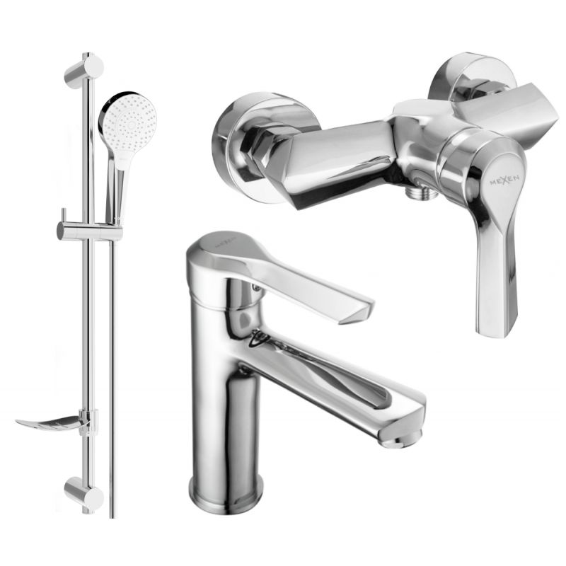 Zestaw prysznicowy Mexen Sabre chrom 1 szt.