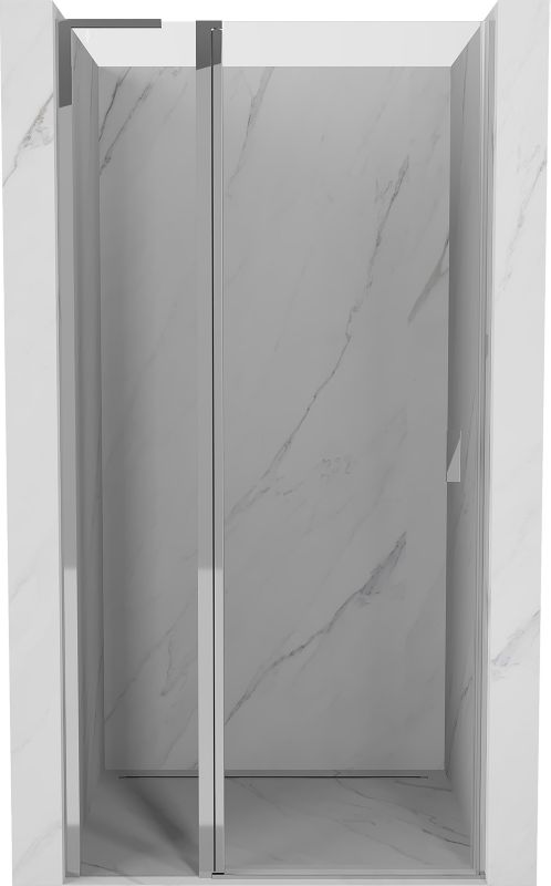 Drzwi prysznicowe uchylne Mexen Mist L transparent 115x200 cm 1 szt