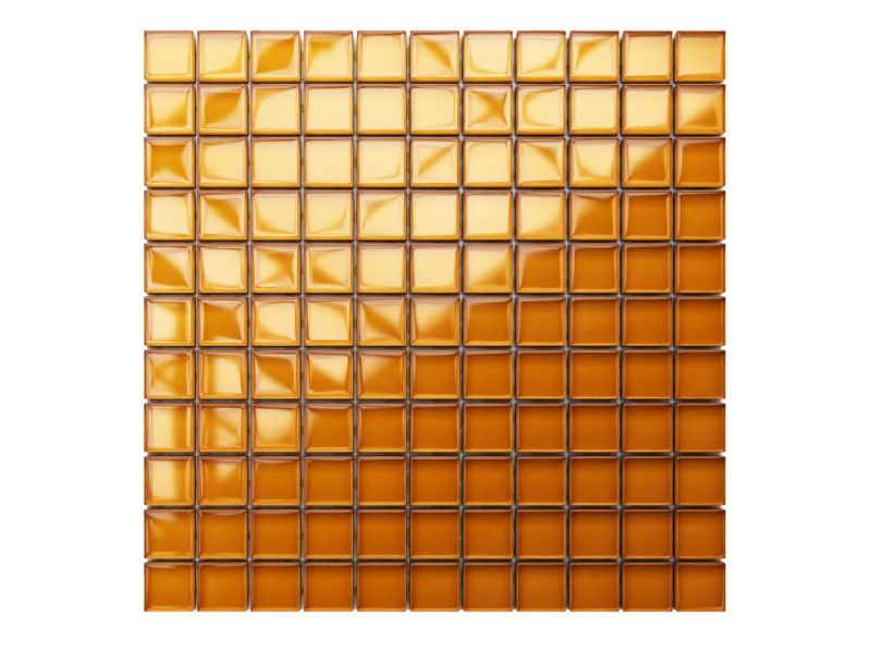 Mozaika szklana Ilcom pomarańczowa orange giallo 30x30cm 1 szt.