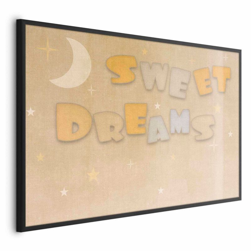 Plakat Artgeist Życzenie 90x60 cm z ramą czarną 1 szt