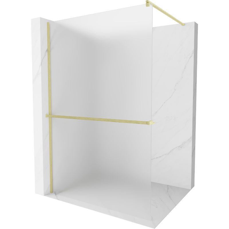 Ścianka prysznicowa Mexen Kioto+ złota szron 80x200 cm 800-080-121-55-30 1 szt.