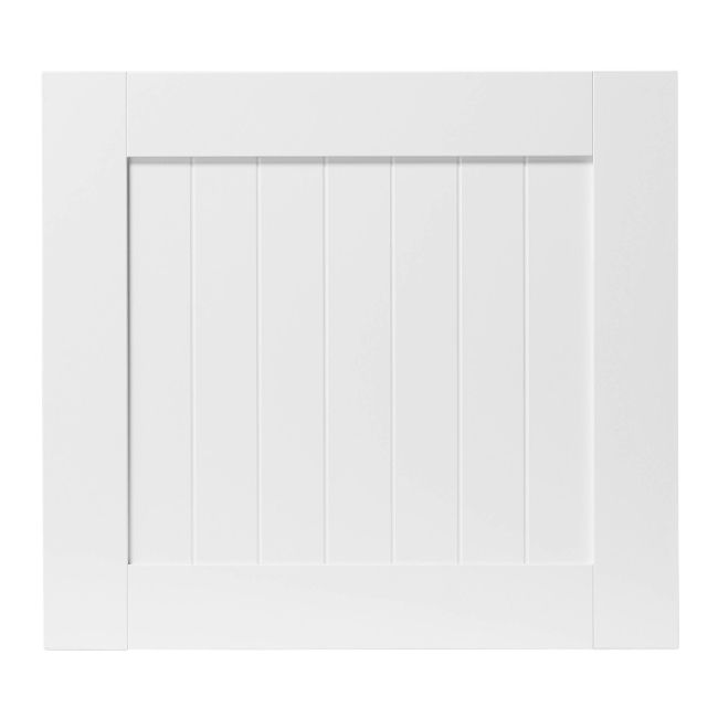 Front kuchenny do szafki z AGD GoodHome Alpinia 60 x 54,3 cm biały mat