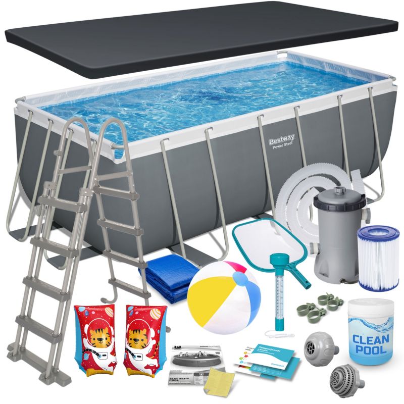 Basen ogrodowy Bestway stelażowy 412x201 cm 56456N-17W1 1 szt.
