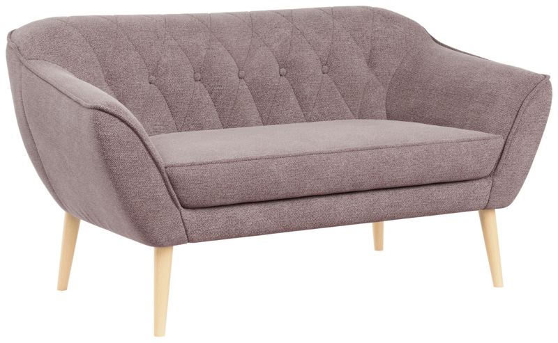 Sofa MKS Meble PIRS 2 różowy struktura 1szt.