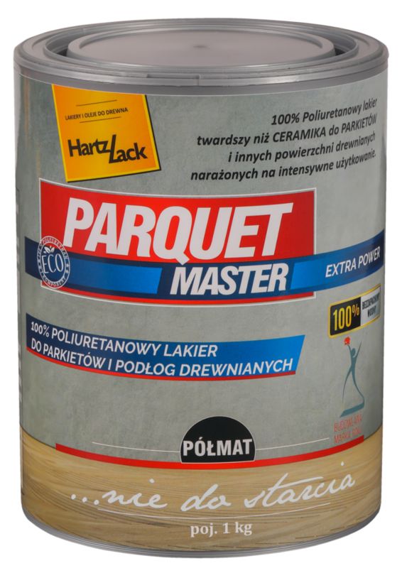 Lakier HartzLack Parquet Master mat 1 l