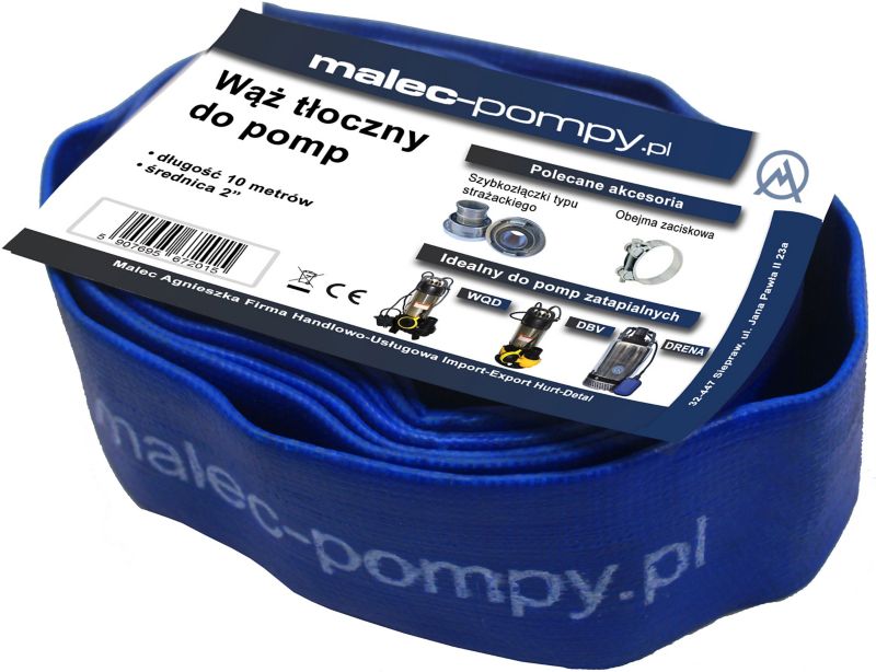 Wąż tłoczny 2" 10 m