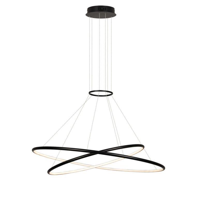 Lampa wisząca Light Prestige Halifax czarna LED CCT 1 szt.