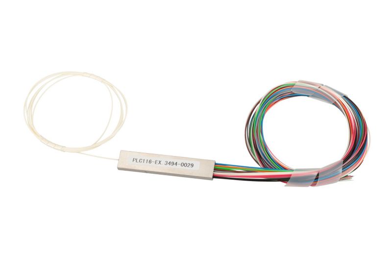 Splitter Extralink 1:16 PLC 900um, 1m, bez złącz 1szt