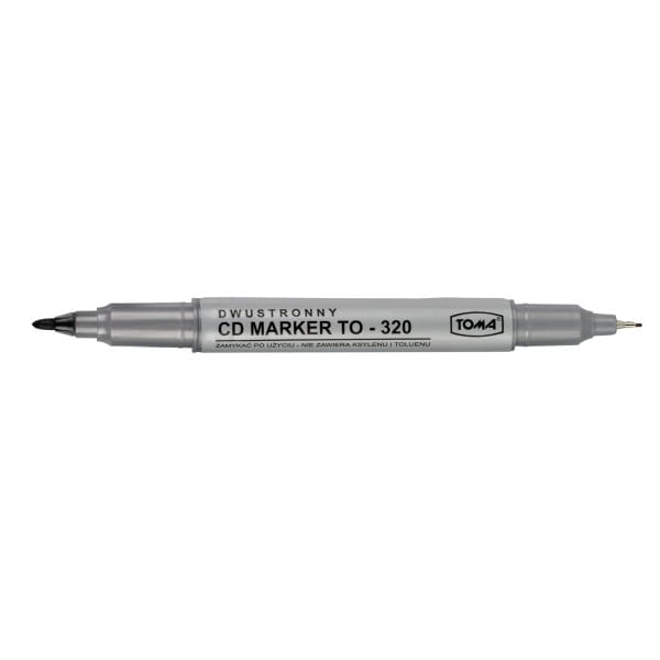 MARKER DUO CD DWUSTRONNY CZARNY
