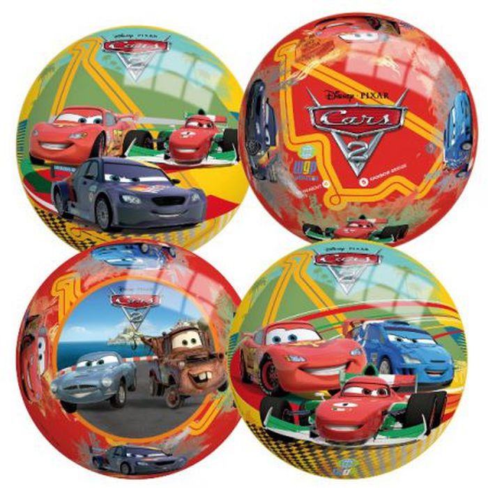 PILKA KOLOROWA 23CM JOHN CARS 2