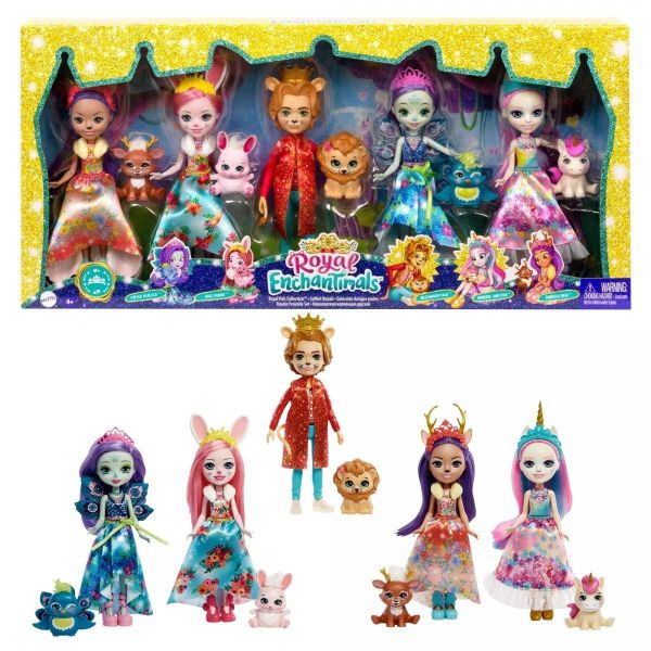 Lalki Enchantimals Królewskie Przyjęcie