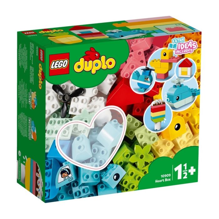 LEGO DUPLO, Pudełko z serduszkiem, 10909