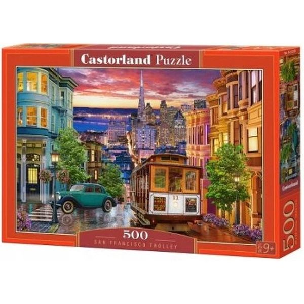 PUZZLE 500 B-53391 SAN FRANCISCO TROLLEY