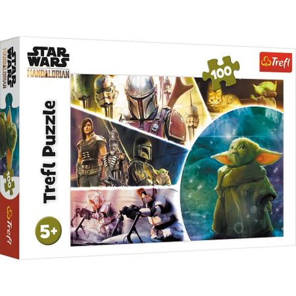 Puzzle 100 el. Star Wars Baby Yoda Trefl