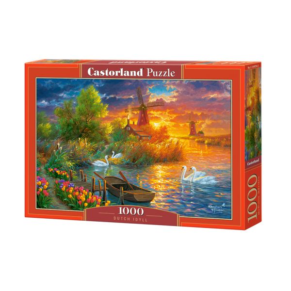 Puzzle 1000EL DUTCH IDYL Castorland