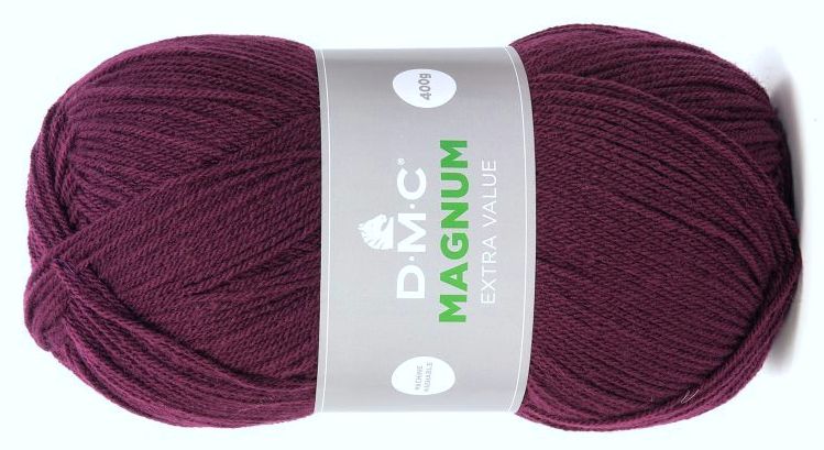 włóczka MAGNUM DMC kol. 764 / śliwka 400gr