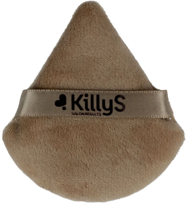 KillyS Puszek do pudru trójkątny beżowy