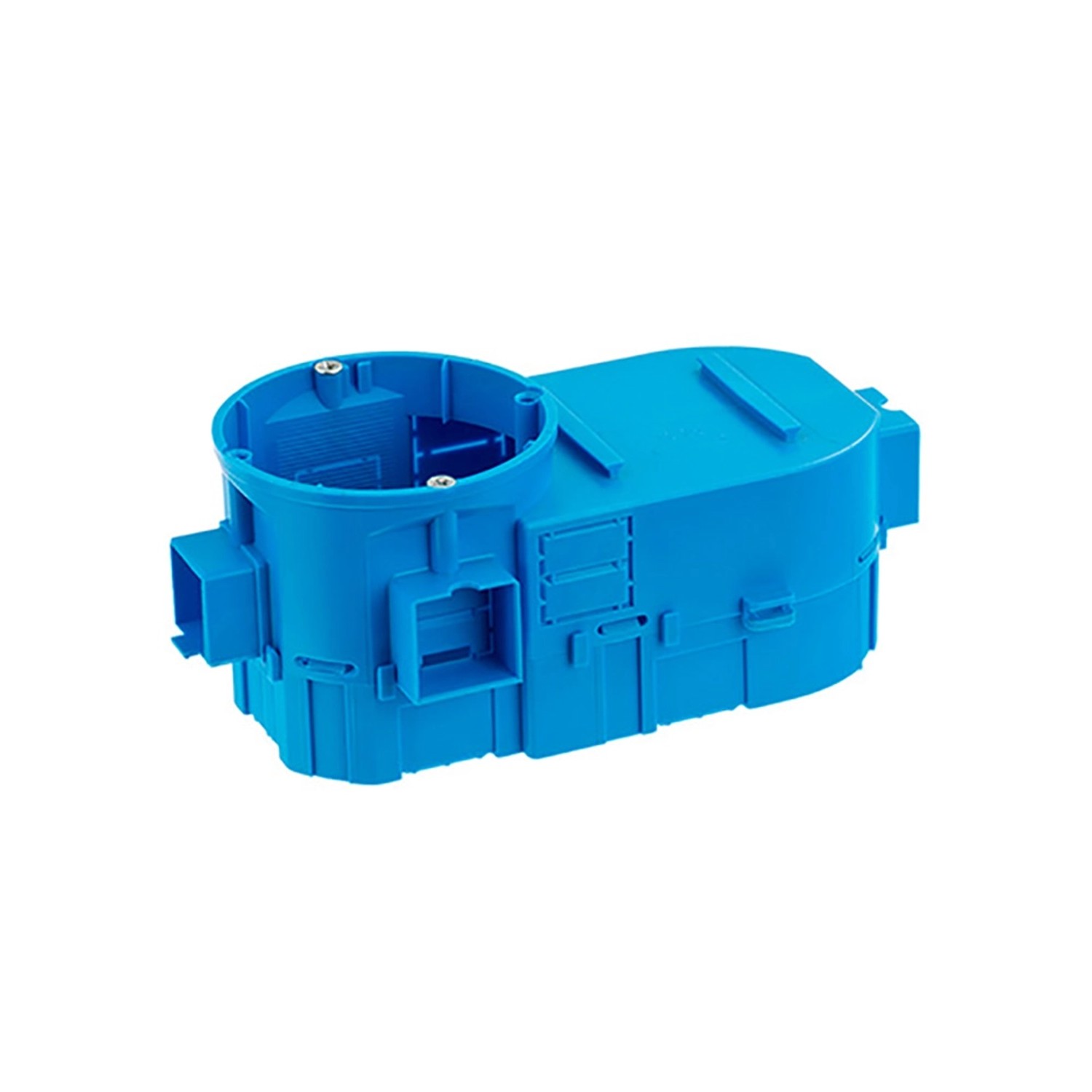 Simet Puszka podtynkowa 2x60 mm niebieska