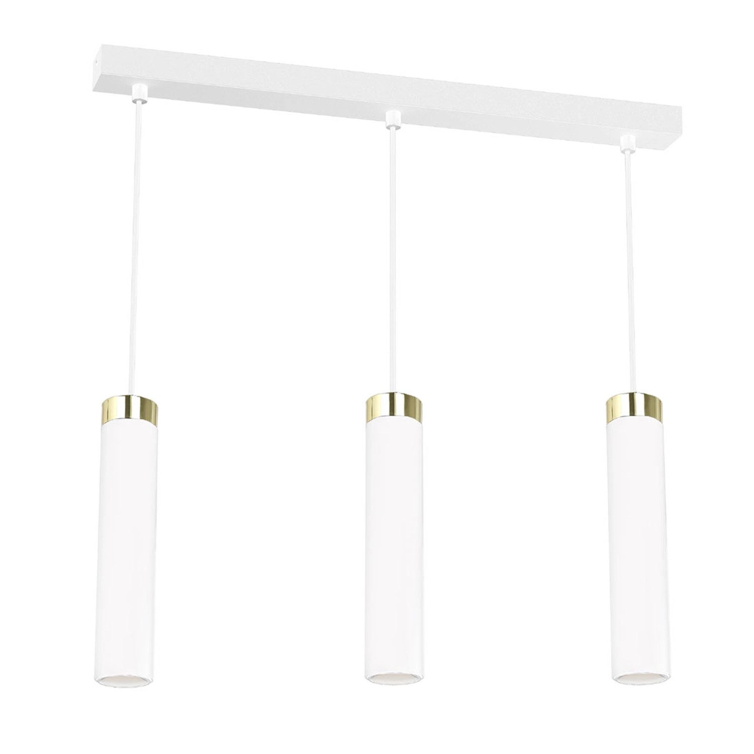 MiLAGRO Lampa JOKER biało-złota 3xGU10