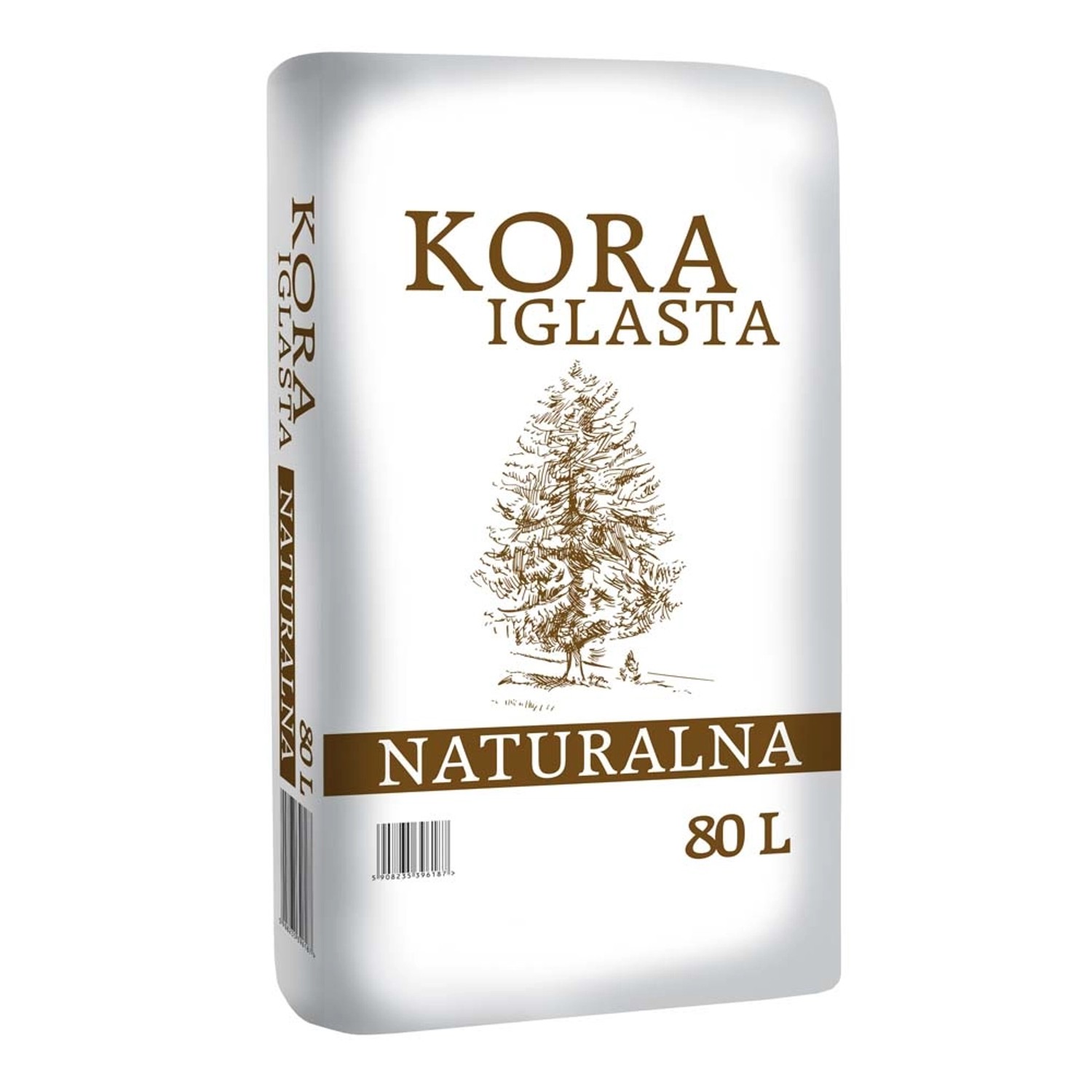Kora ogrodowa sosnowa - 80 l