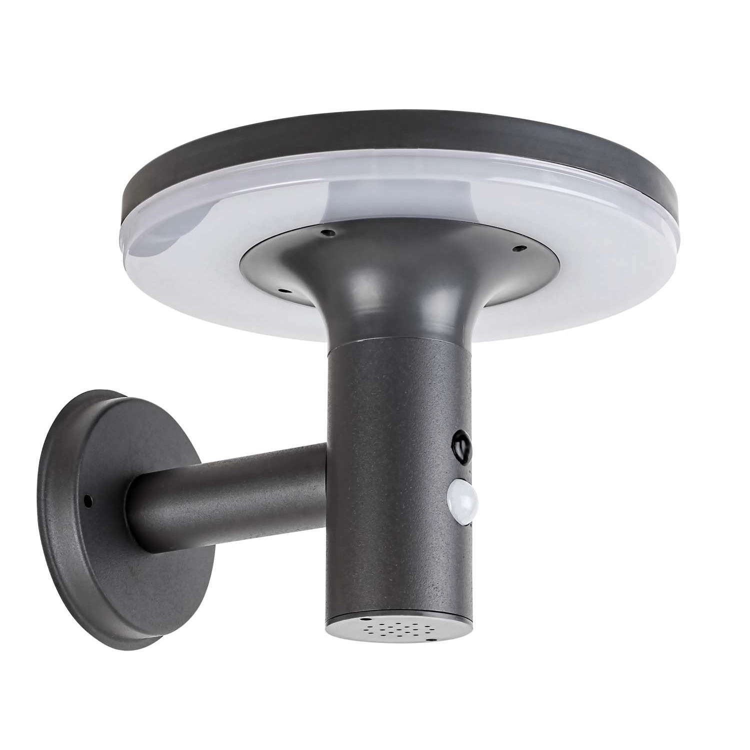 Rabalux Kinkiet solarny LED Alaska 10W 4000K 250lm z czuj. ruchu antracyt