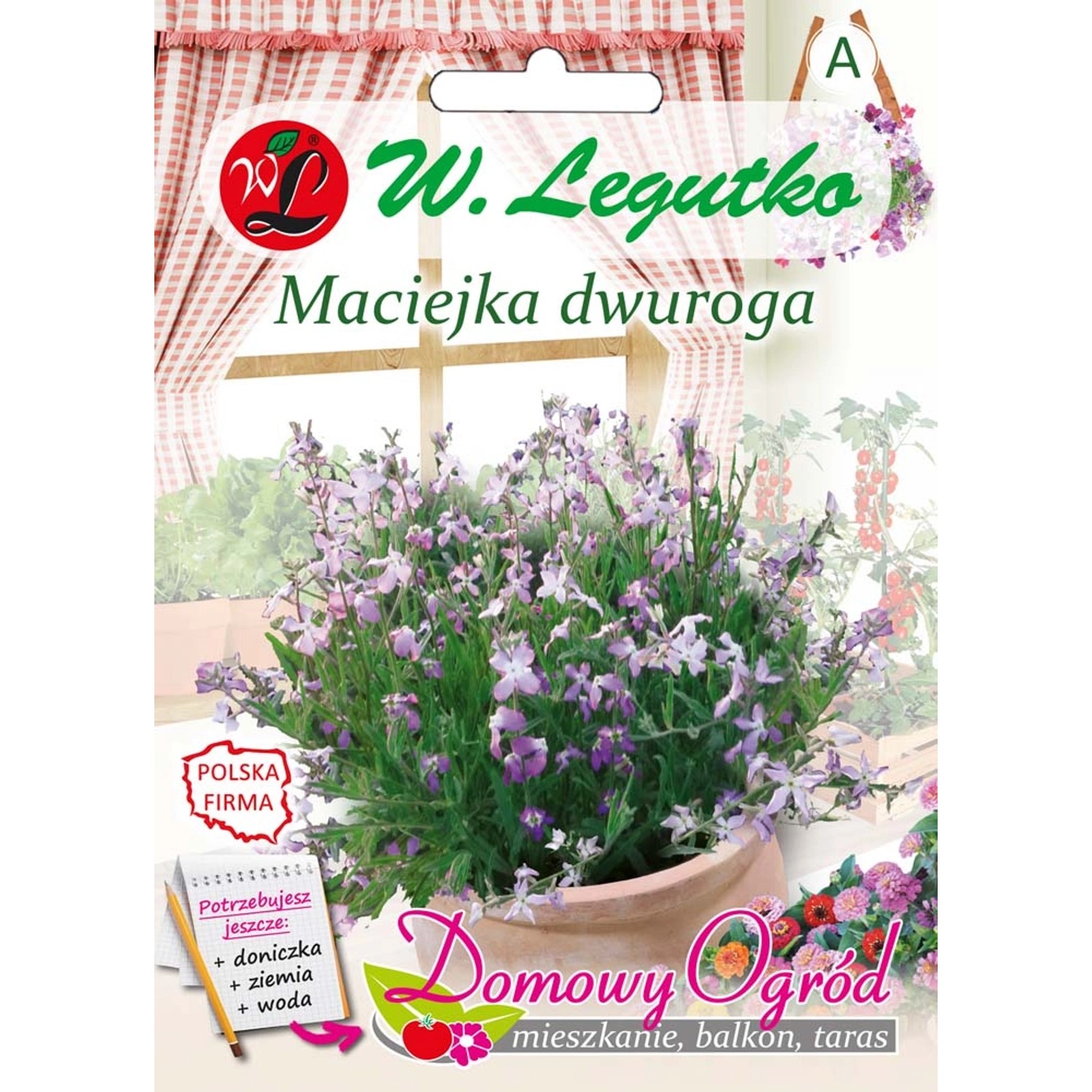 Legutko Maciejka dwuroga różowo lawendowa 2.00g