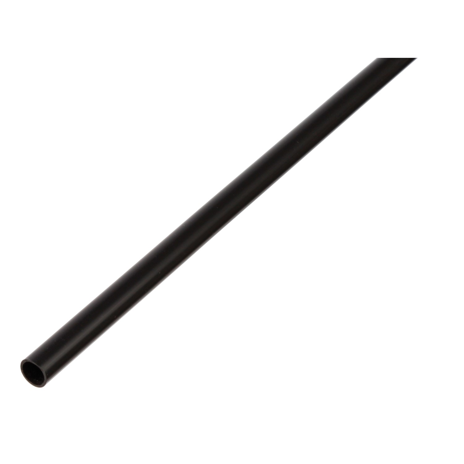 GAH Alberts Rura okrągła PCV czarna 7 mm x 1000 mm