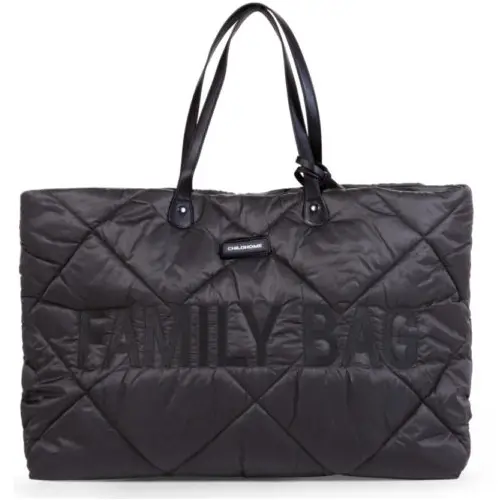 Childhome Torba Family bag Pikowana Czarna