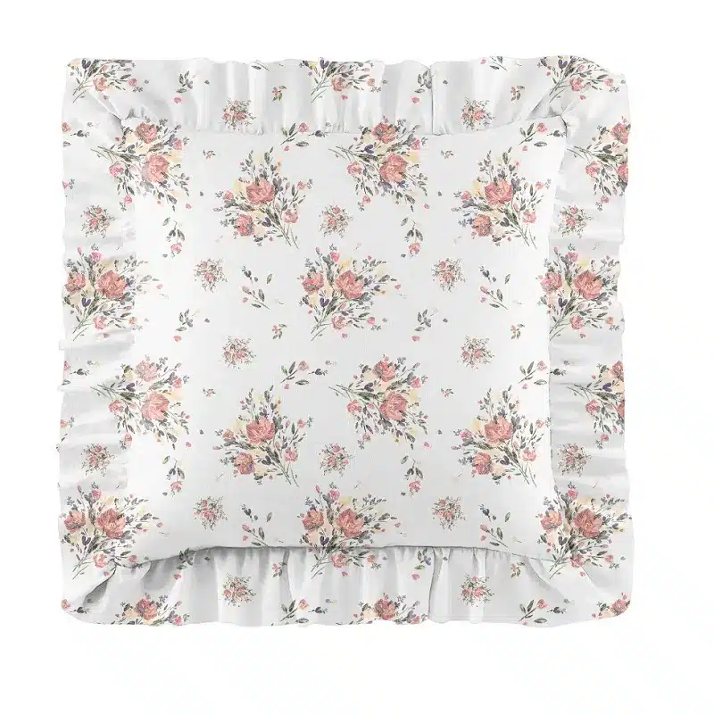 Poduszka Vintage Flowers 40x40cm - Sama poszewka 40x40cm